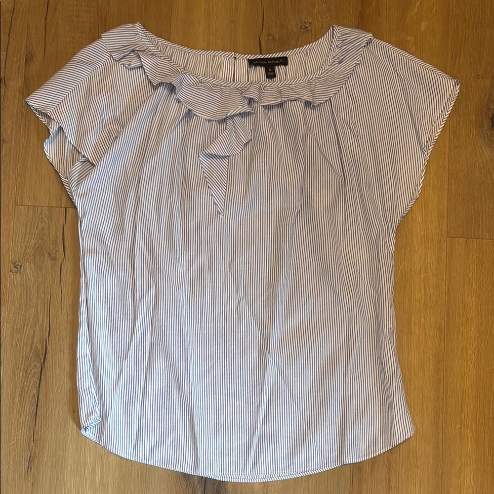 Striped Blue Women's Top